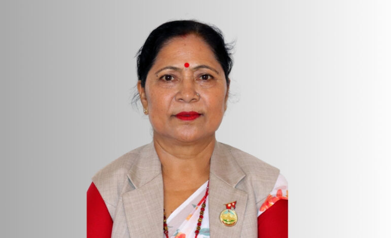 प्रदेश सांसद रेखाकुमारी शर्मा पक्राउ