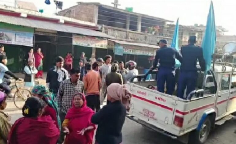 राश्वपाको प्रचारमा हिँडेको जीपबाट बियर, रक्सी र चामल भेटियो