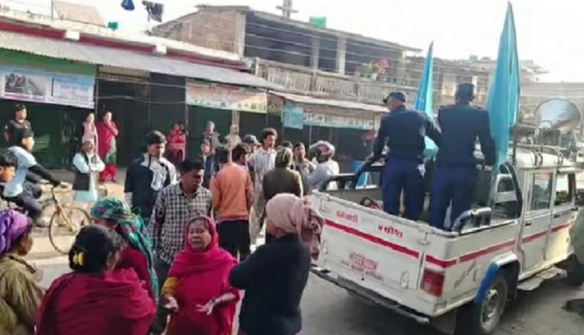 राश्वपाको प्रचारमा हिँडेको जीपबाट बियर, रक्सी र चामल भेटियो