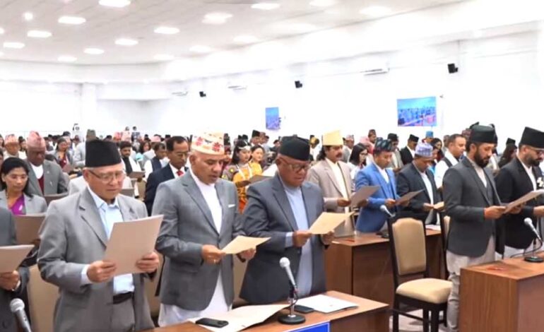 संघिय संसदको दुबै सदनको बैठक बस्दै