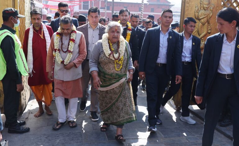 प्रधानमन्त्रीले दिईन शिव भगवानलाई धन्यवाद