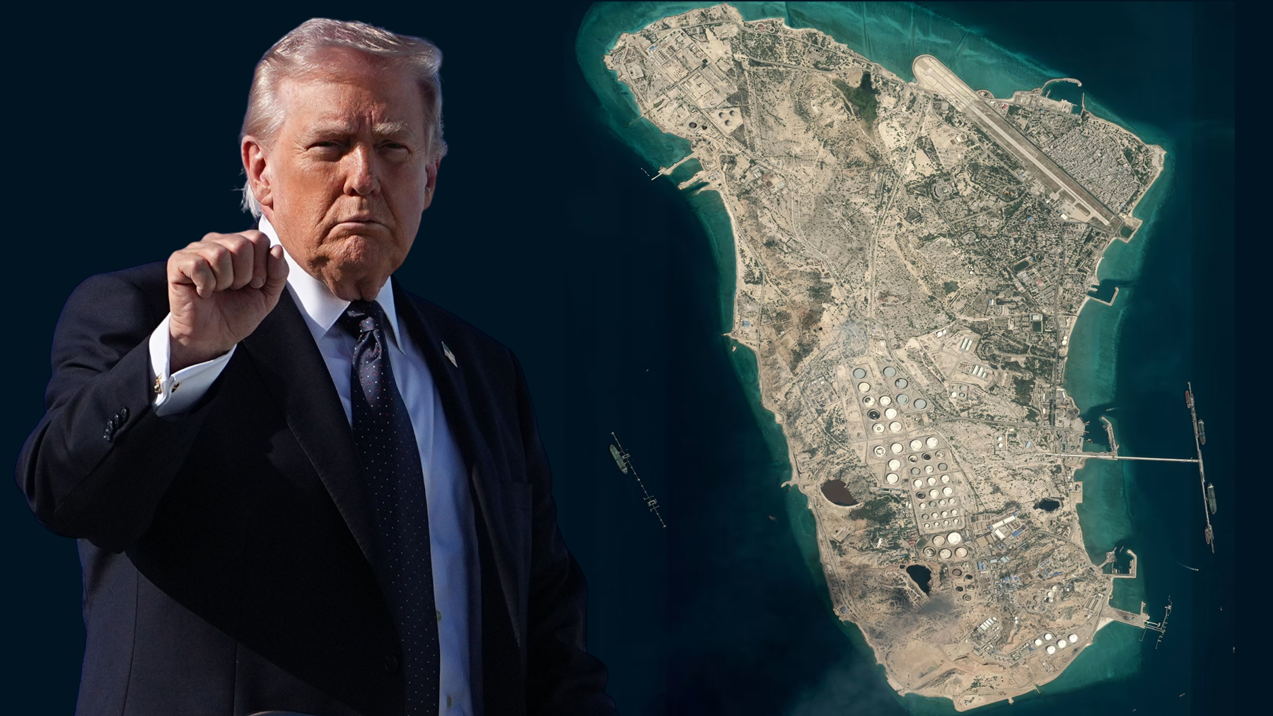 तेल निर्यातको इरानी खार्ग टापुमा अमेरिकी आक्रमण, युद्ध थप चर्किने संकेत