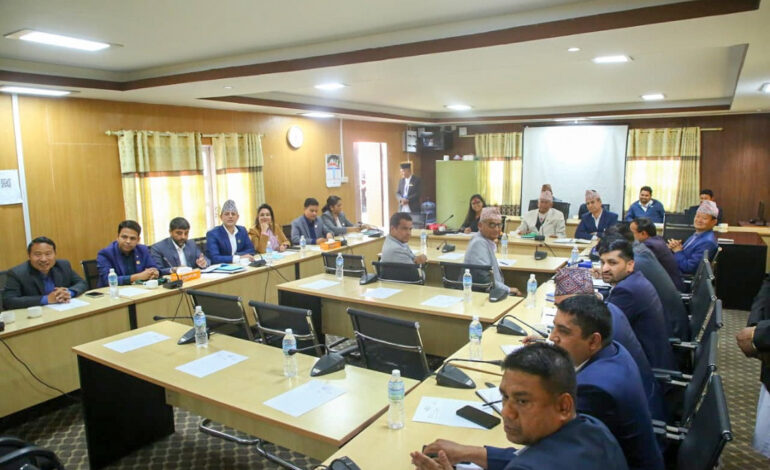 सभामुख चयनका लागि चैत २२ गते निर्वाचन