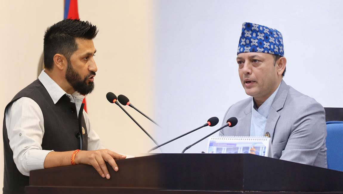 संसद्मा माइक नकाट्ने ‘अलपत्र’ रविको भाषणनै अलपत्र सभामुखले काट्न थाले माइक