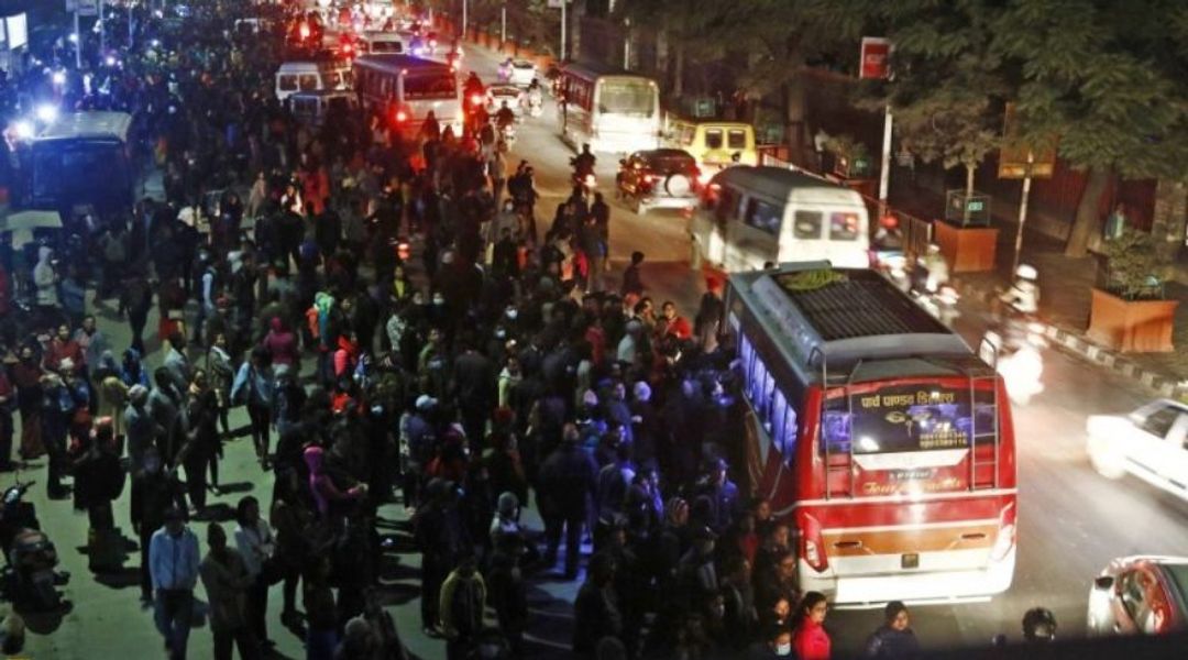 नयाँ वर्षदेखि काठमाडौँमा रात्रिकालिन बस