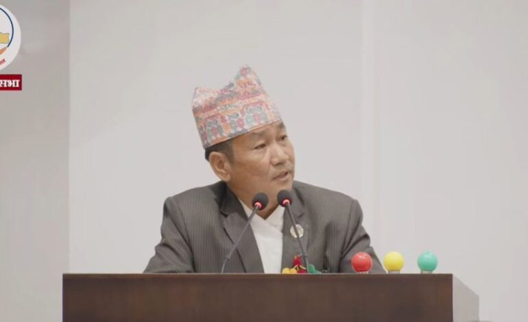 संसद्मा हर्क साम्पाङ– एमसीसी खारेज गर्नुपर्छ