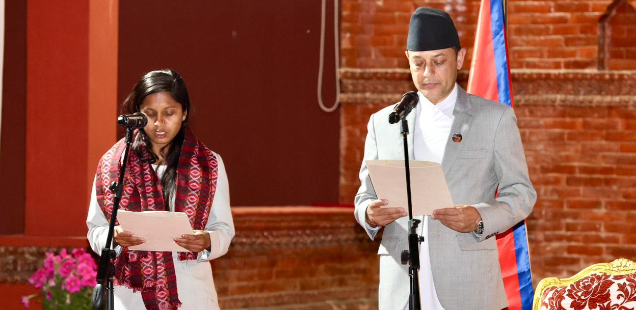 उपसभामुख रुबीकुमारी ठाकुरले लिइन सपथ