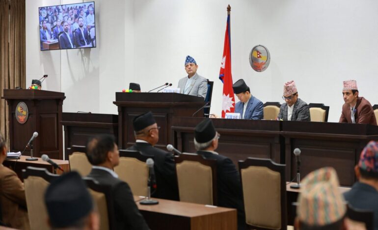 प्रतिनिधिसभाको नयाँ नियमावली बनाउन मस्यौदा समिति गठन