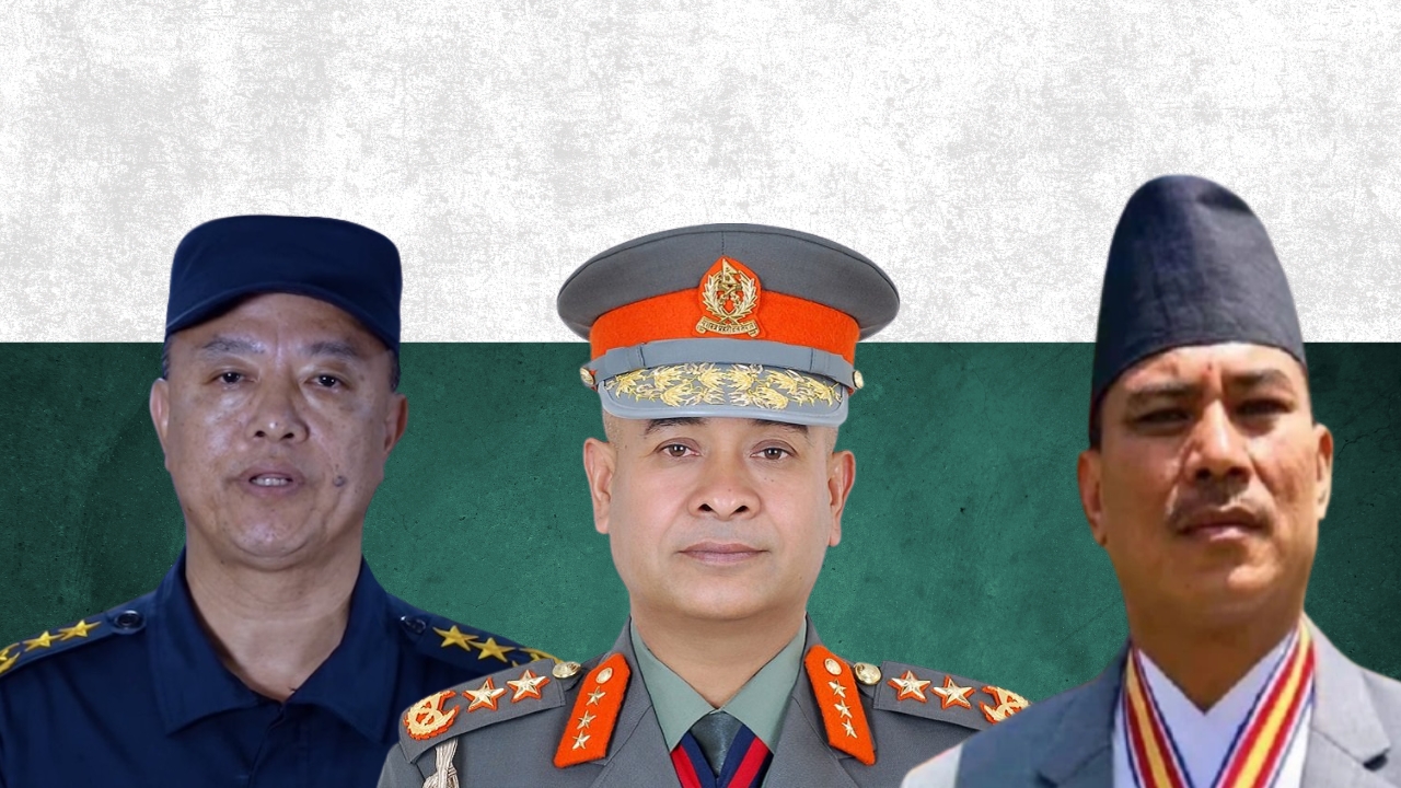 आयोगले भन्यो तत्कालीन तीन सुरक्षा प्रमुखलाई भविष्यमा कुनै जिम्मेवारी नदिनू