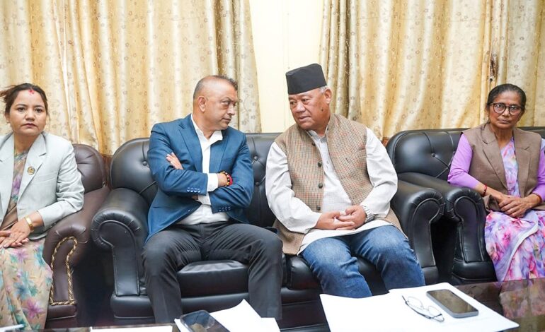 कांग्रेसका सांसदलाई सभापति थापाको प्रशिक्षण