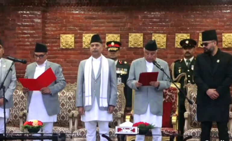 प्रधानन्यायाधीशमा डा. मनोज कुमार शर्मा नियुक्त