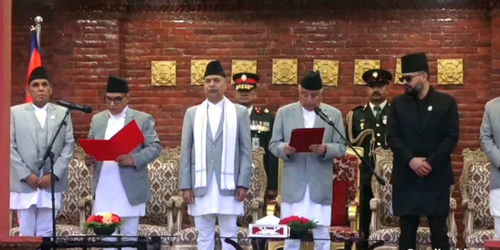 प्रधानन्यायाधीशमा डा. मनोज कुमार शर्मा नियुक्त