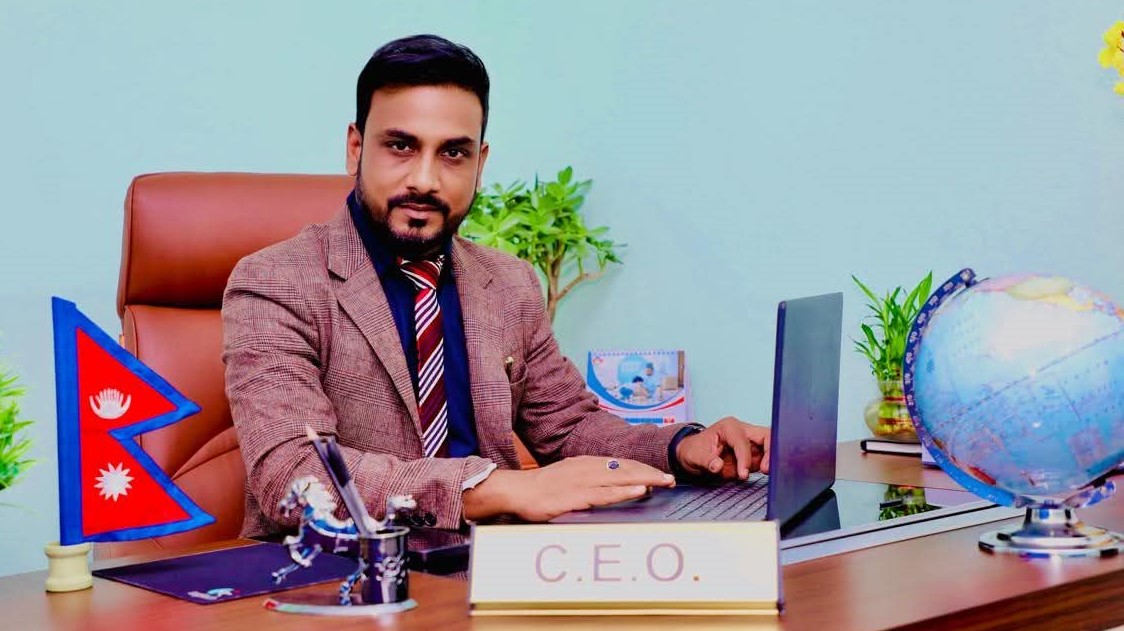 व्यवसायीको आवाज, व्यवसायीकै साथ भन्ने नारा बोकेर बैरो संघको सदस्यमा हुसेनको उम्मेदवारी
