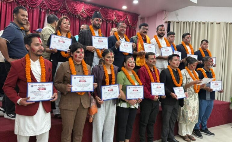 बैरो संघको अध्यक्षमा डिकबहादुर खत्री र महासचिवमा हरि डागी निर्वाचित