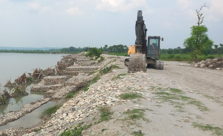 सुस्तामा तटबन्ध निर्माणमा भारतीयपक्षको अवरोध, यस्तो छ अवस्था
