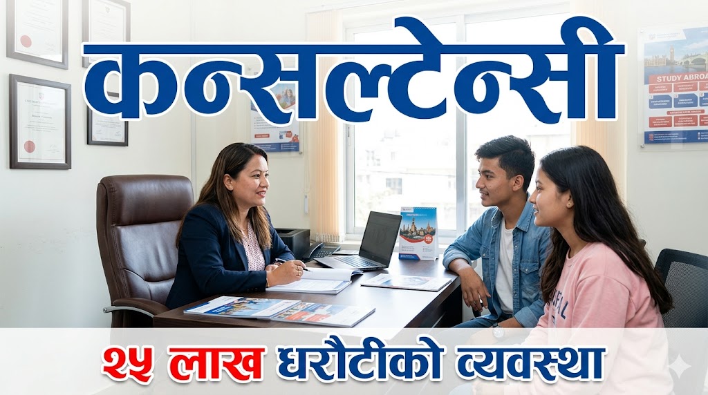 कन्सल्टेन्सीले शाखा खोल्न समेत २५ लाख धरौटी राख्नु पर्ने