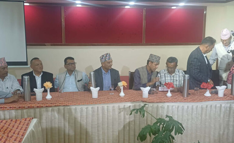 धवलशम्शेरको नेतृत्वमा १८३ नेताले गरेर राप्रपाबाट सामूहिक राजीनामा