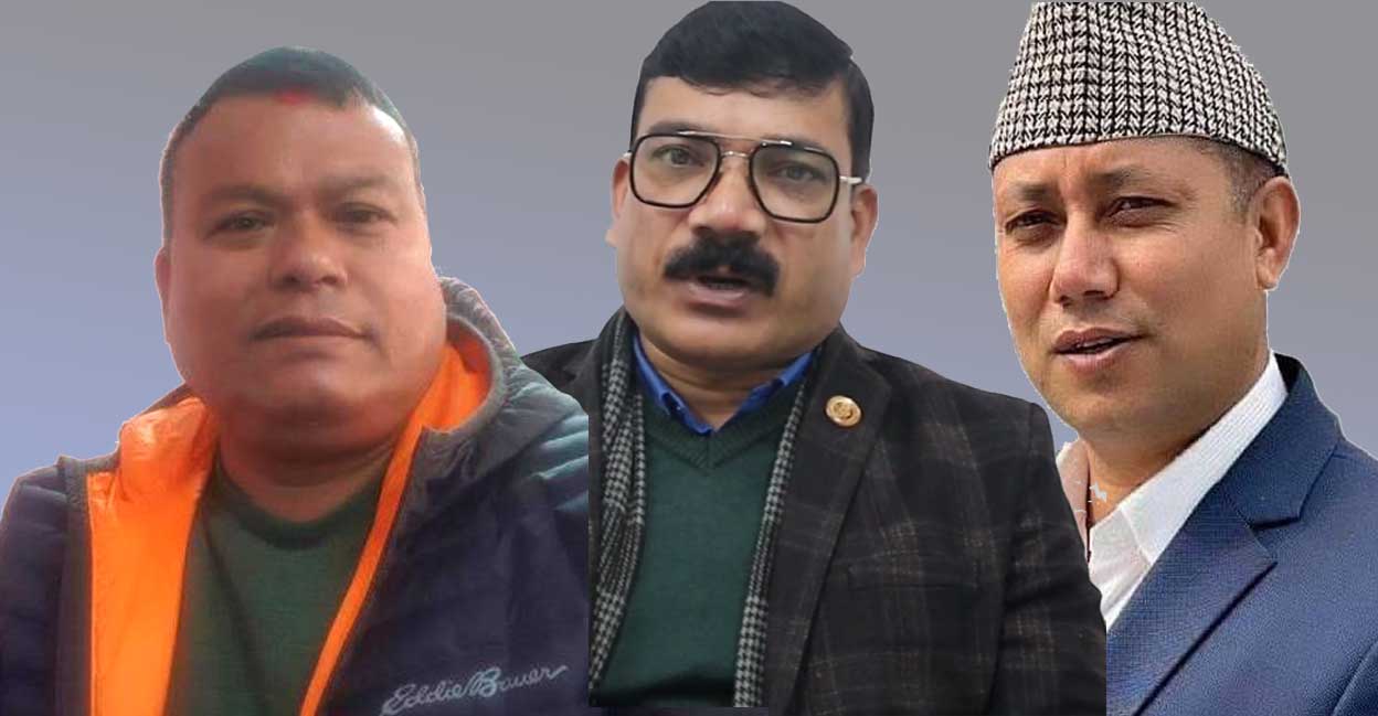 संघको अध्यक्षमा लागि भुर्तेल, खत्री र पाण्डे मैदानमा, यस्तो छ तीनै प्यानलका उम्मेदवार