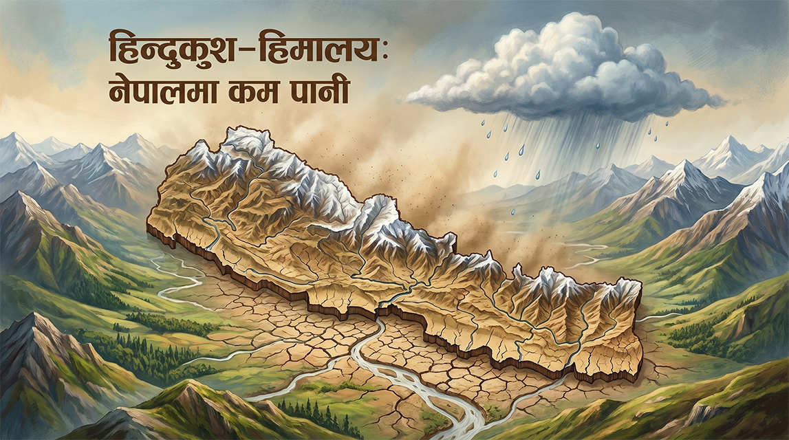 हिन्दुकुश–हिमालयमा यस वर्ष वर्षा कम हुने, नेपालमा के हुन्छ ?