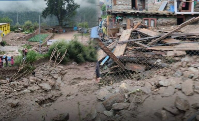 डोल्पामा मध्यराति बाढीको विपद्, एक महिलाको मृत्यु, दुई बालबालिकासहित ६ जना घाइते