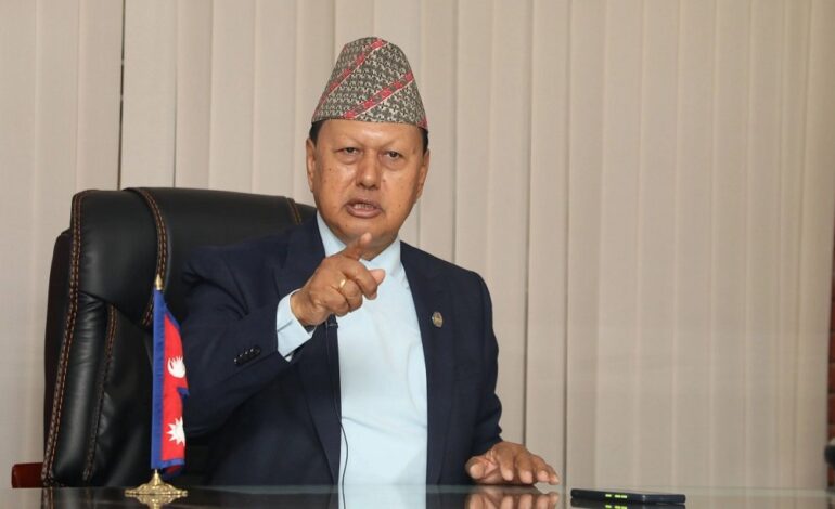 कांग्रेस नेता तथा पूर्वमन्त्री बस्नेतलाई सफाई